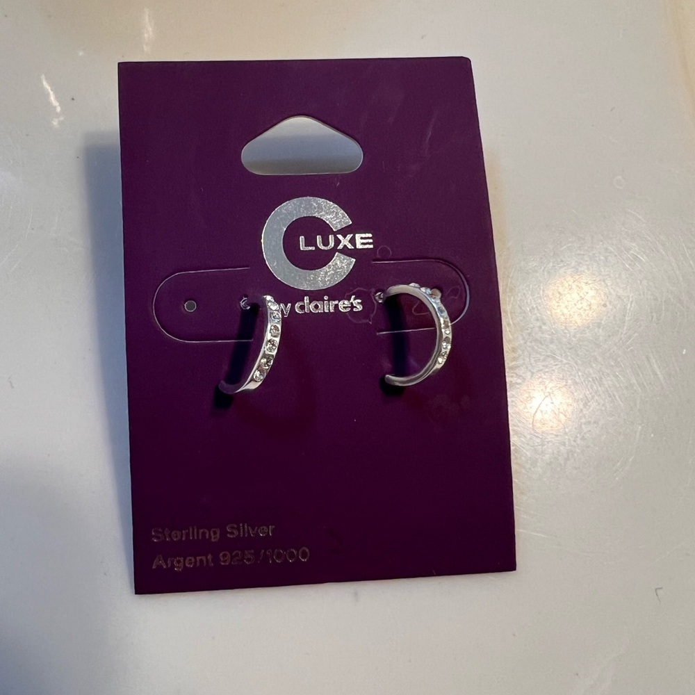 Clare’s Luxe earrings